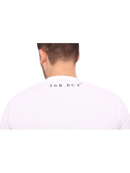 268 BCE Men's Regular Fit T-Shirt (White)-White-M-4