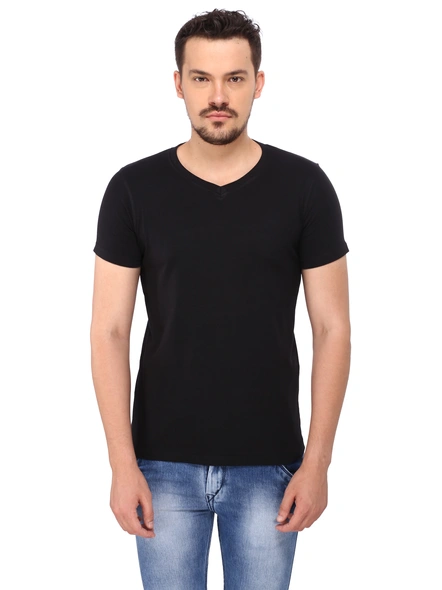268 BCE Men's Regular Fit T-Shirt (Black)-FC-P-B01-1
