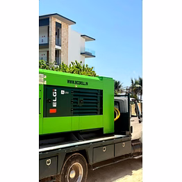 air compressor support truck