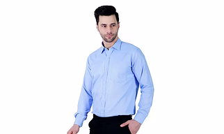 Shirt Blue Chambrey Formal | Bulk Supply | Corporate & Industrial