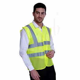 unifab reflective jacket green- gleam (pack of 10 pcs) | bulk supply | corporate & industrial