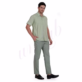 unifab nursing male uniform green and white combination | bulk supply | hospitals & clinics