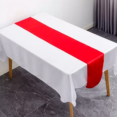 linenroom table runner red | wholesale / bulk | hotels & hospitality