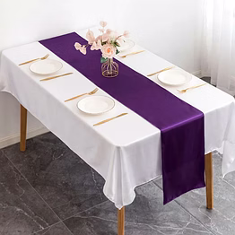linenroom table runner purple | wholesale / bulk | hotels & hospitality