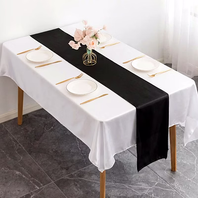 linenroom table runner black | wholesale / bulk | hotels & hospitality
