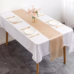 linenroom table runner beige | wholesale / bulk | hotels & hospitality