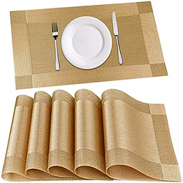 linenroom table mat gold | wholesale / bulk | hotels & hospitality