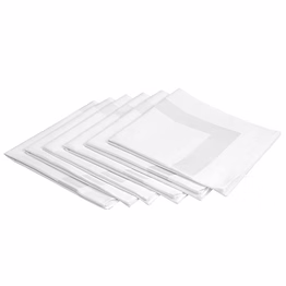 linenroom napkin satin band white | wholesale / bulk | hotels & hospitality