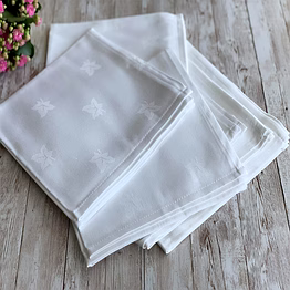linenroom napkin damask ivy leaf | wholesale / bulk | hotels & hospitality