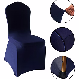 linenroom chair cover lycra navy | wholesale / bulk | hotels & hospitality