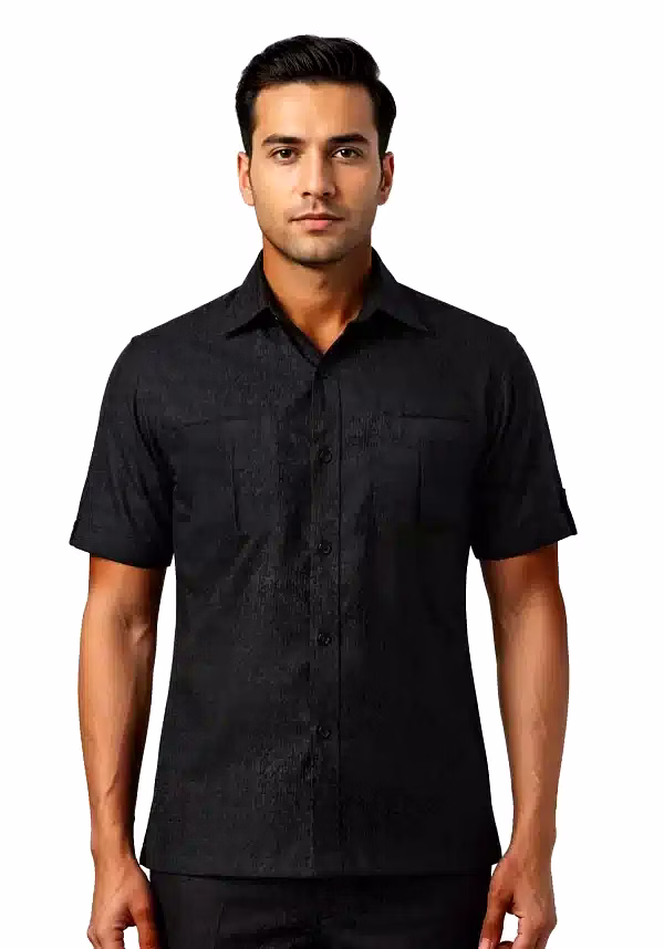 unifab safari suit manufacturer | safari set black half sleeve for bulk b2b supply