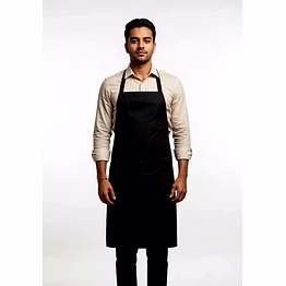 unifab bib apron manufacturer | bib apron black free size unisex (pack of 5 pcs) for bulk b2b supply