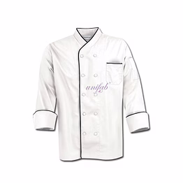 unifab workwear coat manufacturer | customized chef coat for bulk b2b supply