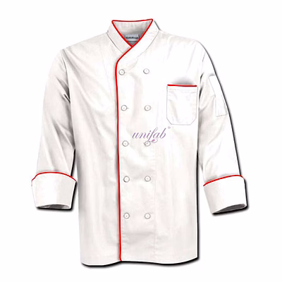 unifab workwear coat manufacturer | long sleeve chef coats for bulk b2b supply