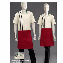 unifab hotel steward uniform manufacturer | steward(service) uniform 2 for bulk b2b supply