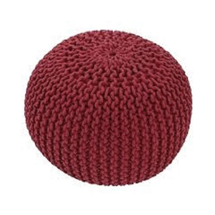 Red Pouf for Living room-RedPouf