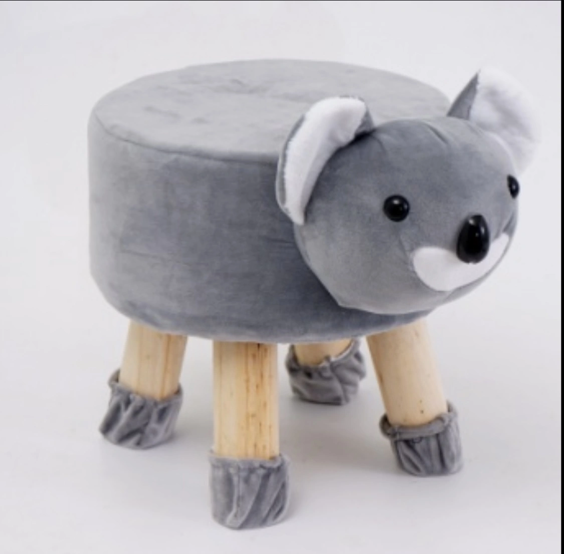 Koala Animal Shaped Ottoman for Kids-KoalaOttoman