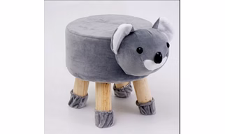 Koala Animal Shaped Ottoman for Kids