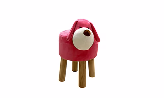 Pink Animal Shaped Ottoman for Kids