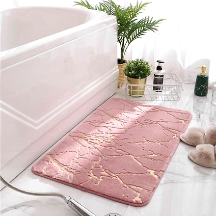 Pink Anti Slip Bath Mat- Pink-PinkBathMat
