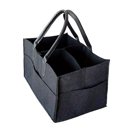 Caddy Organiser/ Storage Bag- Black-2