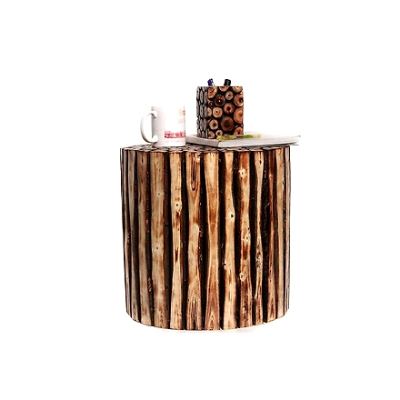Handcrafted Wooden Stool-1