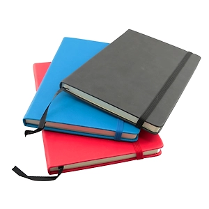 Leather Business Executive Diary Cover With Elastic Brand Closure
