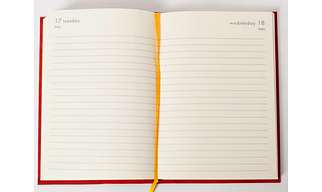 PU Leather Customized Notebook Diary | Hard Cover Writing Notebook diary