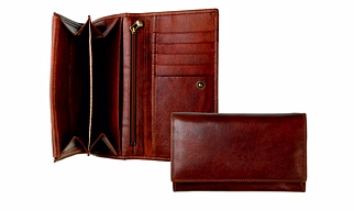 RFID Blocking Genuine Leather Wallet Card Holder Organizer Ladies Purse