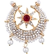 S H A H I T A J Big Chandrma Kalangi for Pagdi Safa Turban (OS453)-ST32-sm