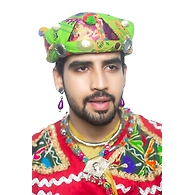 S H A H I T A J Cotton Kathiyawadi Navratri or Gujarati Safa Pagdi Turban Multi-Colored for Kids and Adults (RT01)