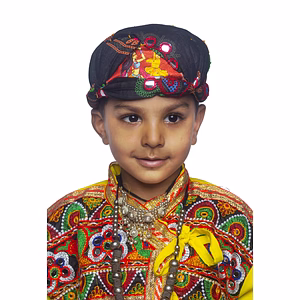 S H A H I T A J Cotton Kathiyawadi Navratri or Gujarati Safa Pagdi Turban Multi-Colored for Kids and Adults (RT427)