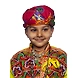 S H A H I T A J Cotton Kathiyawadi Navratri or Gujarati Safa Pagdi Turban Multi-Colored for Kids and Adults (RT428)-ST51_22andHalf-sm