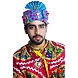 S H A H I T A J Cotton Kathiyawadi Navratri or Gujarati Safa Pagdi Turban Multi-Colored for Kids and Adults (RT429)-ST52_22andHalf-sm
