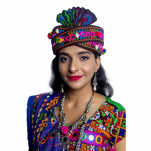 S H A H I T A J Cotton Kathiyawadi Navratri or Gujarati Safa Pagdi Turban Multi-Colored for Kids and Adults (RT430)