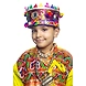 S H A H I T A J Satin Kathiyawadi Navratri or Gujarati Safa Pagdi Turban Multi-Colored for Kids and Adults (RT436)-ST59_18-sm