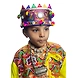 S H A H I T A J Satin Kathiyawadi Navratri or Gujarati Safa Pagdi Turban Multi-Colored for Kids and Adults (RT436)-18-3-sm