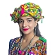 S H A H I T A J Cotton Kathiyawadi Navratri or Gujarati Safa Pagdi Turban Multi-Colored for Kids and Adults (RT438)-ST61_21-sm