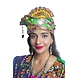 S H A H I T A J Cotton Kathiyawadi Navratri or Gujarati Safa Pagdi Turban Multi-Colored for Kids and Adults (RT440)-ST63_20andHalf-sm