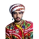 S H A H I T A J Cotton Kathiyawadi Navratri or Gujarati Safa Pagdi Turban Multi-Colored for Kids and Adults (RT24)-ST65_22andHalf-sm