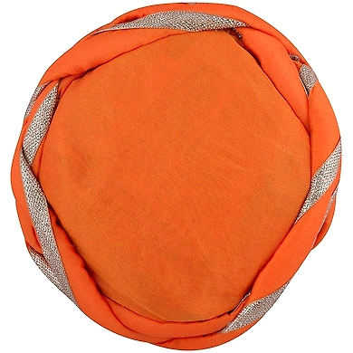S H A H I T A J Traditional Rajasthani Faux Silk Adjustable Vantma or Barmeri Pagdi Safa or Turban for Kids and Adults (RT06)-18-3