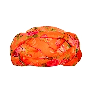 S H A H I T A J Traditional Rajasthani Faux Silk Floral Adjustable Vantma or Barmeri Pagdi Safa or Turban Multi-Colored for Kids and Adults (RT14)