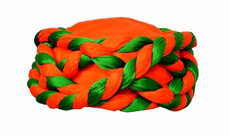 S H A H I T A J Traditional Rajasthani Faux Silk Adjustable Vantma or Barmeri Pagdi Safa or Turban Multi-Colored for Kids and Adults (RT15)