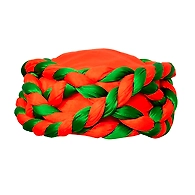 S H A H I T A J Traditional Rajasthani Faux Silk Adjustable Vantma or Barmeri Pagdi Safa or Turban Multi-Colored for Kids and Adults (RT15)