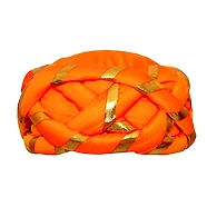S H A H I T A J Traditional Rajasthani Faux Silk Adjustable Vantma or Barmeri Pagdi Safa or Turban Multi-Colored for Kids and Adults (RT17)