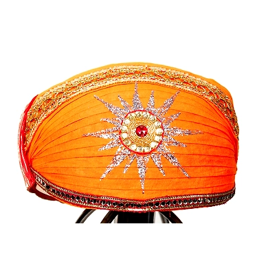 S H A H I T A J Traditional Rajasthani Cotton Mewadi Pagdi or Turban Multi-Colored for Kids and Adults (MT24)-ST102_23