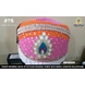 S H A H I T A J Traditional Rajasthani Cotton Mewadi Pagdi or Turban Multi-Colored for Kids and Adults (MT33)-ST111_23andHalf-sm