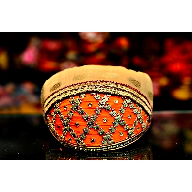S H A H I T A J Traditional Rajasthani Cotton Mewadi Barati Pagdi or Turban Multi-Colored for Kids and Adults (MT52)-ST130_23