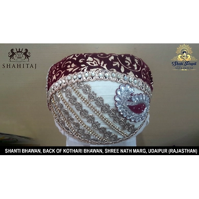 S H A H I T A J Traditional Rajasthani Cotton Mewadi Pagdi or Turban Multi-Colored for Kids and Adults (MT53)-ST131_18
