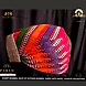 S H A H I T A J Traditional Rajasthani Cotton Mewadi Mothda Pagdi or Turban Multi-Colored for Kids and Adults (MT55)-18-4-sm